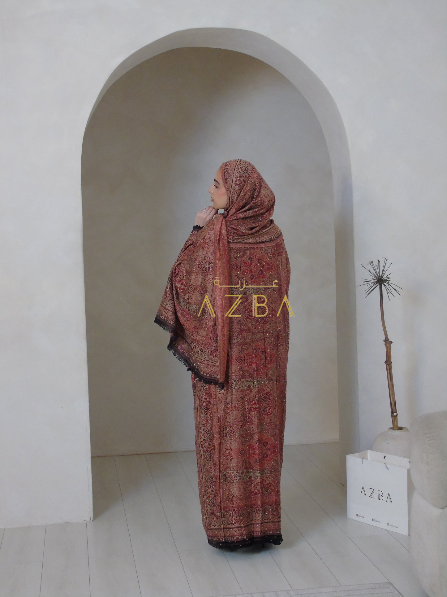 Pashmina Abaya Set