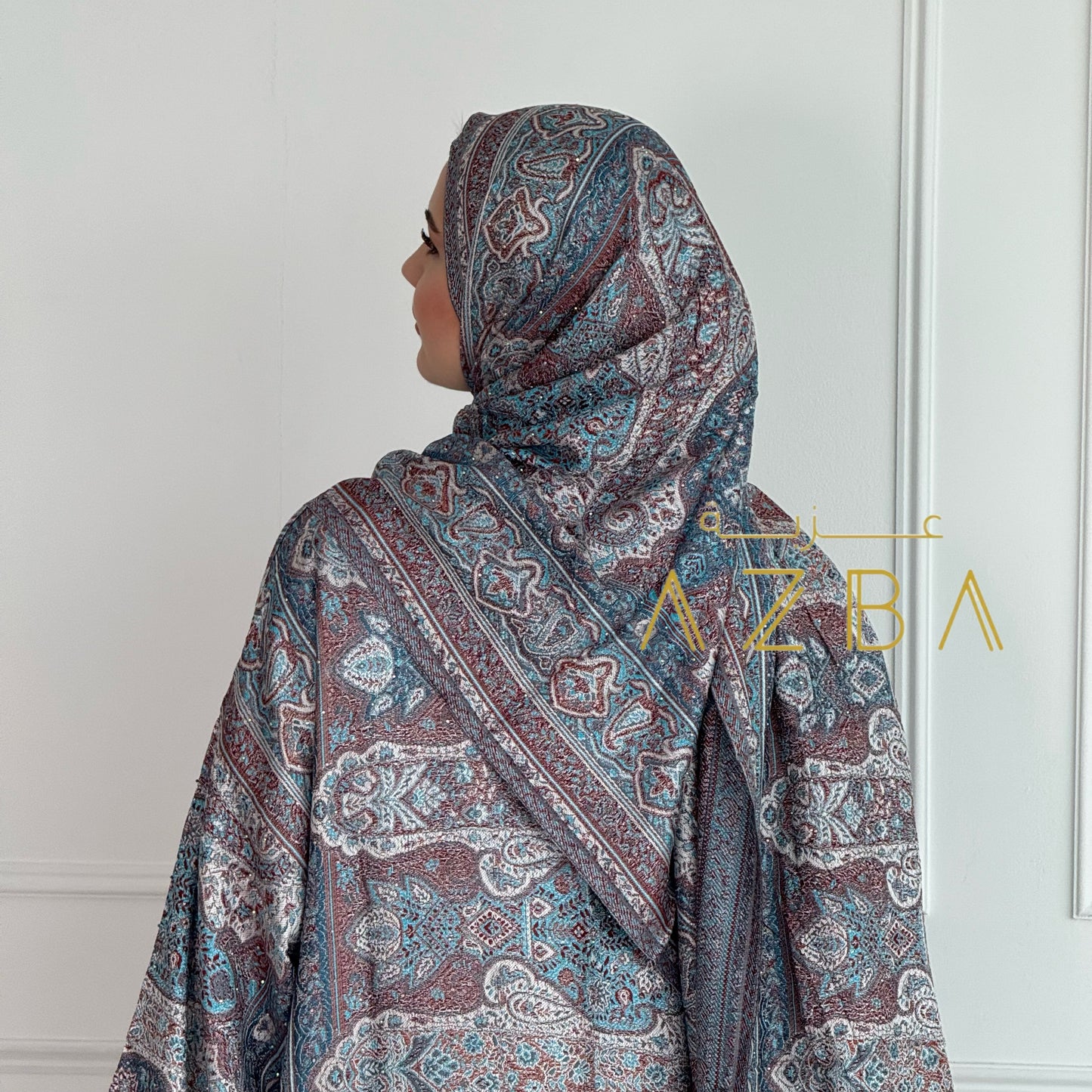 Pashmina Abaya Set