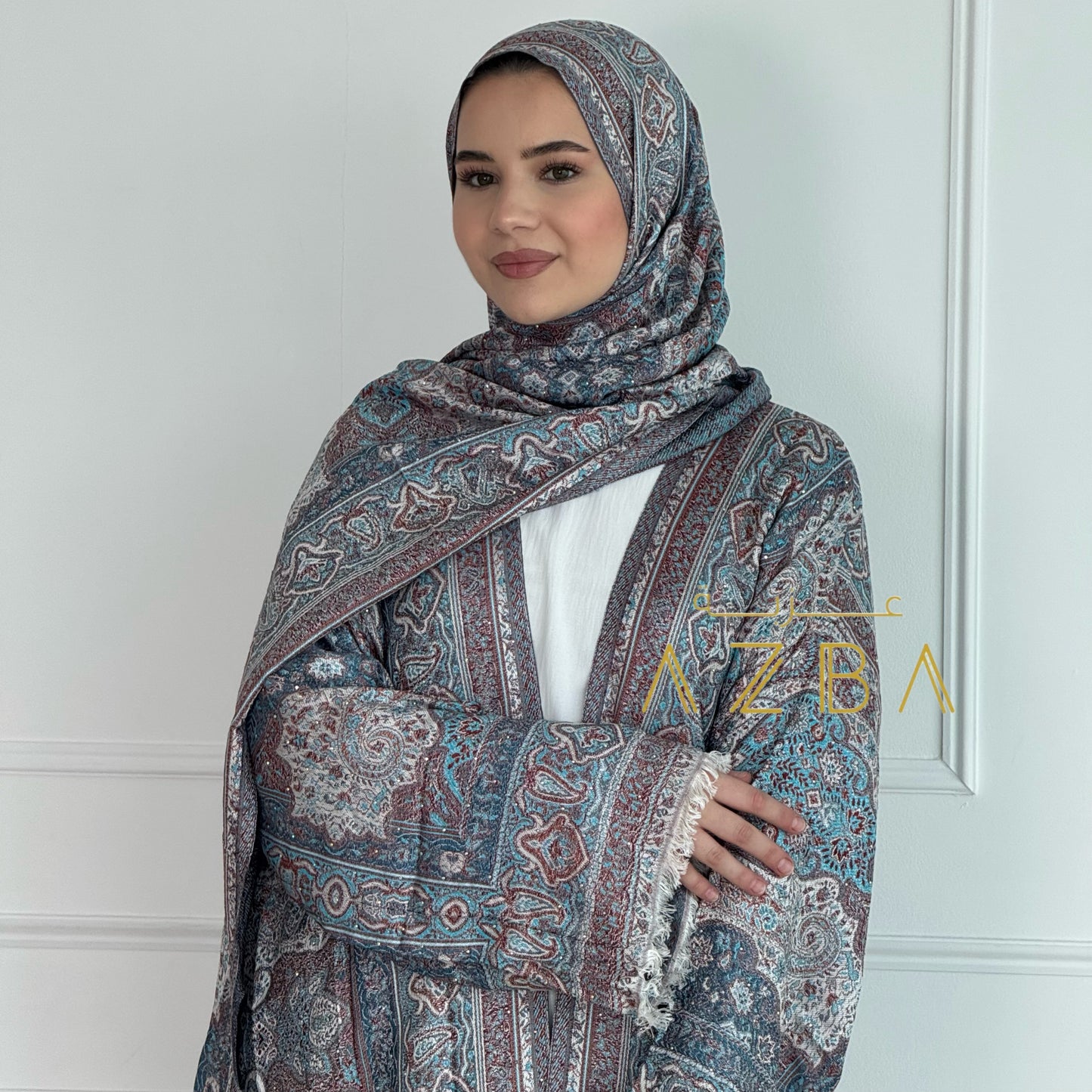 Pashmina Abaya Set