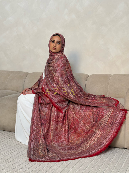Pashmina Abaya Set