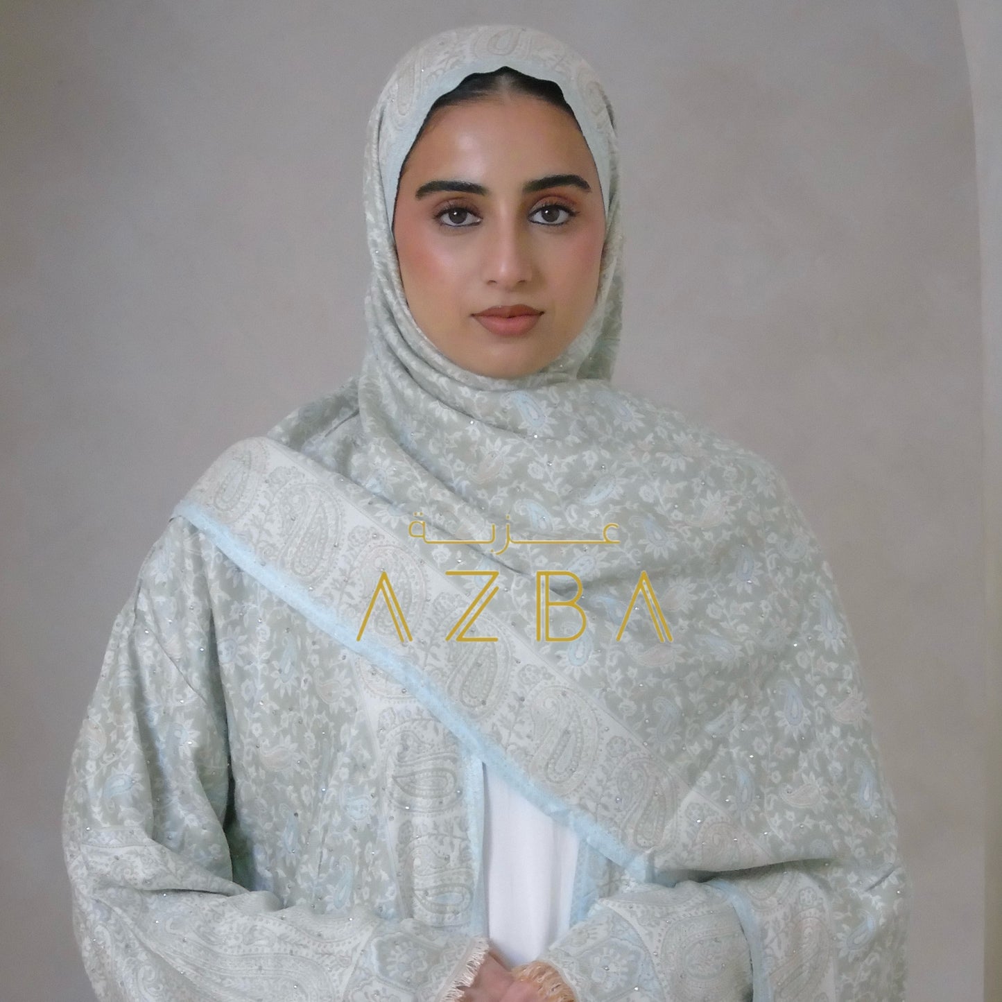 Trending Pashmina Abaya Set