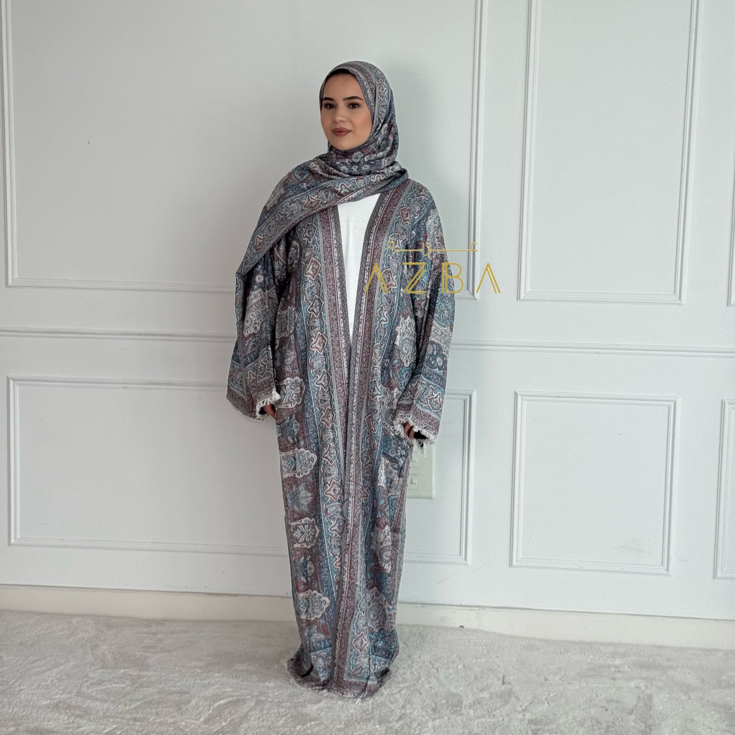 Pashmina Abaya Set