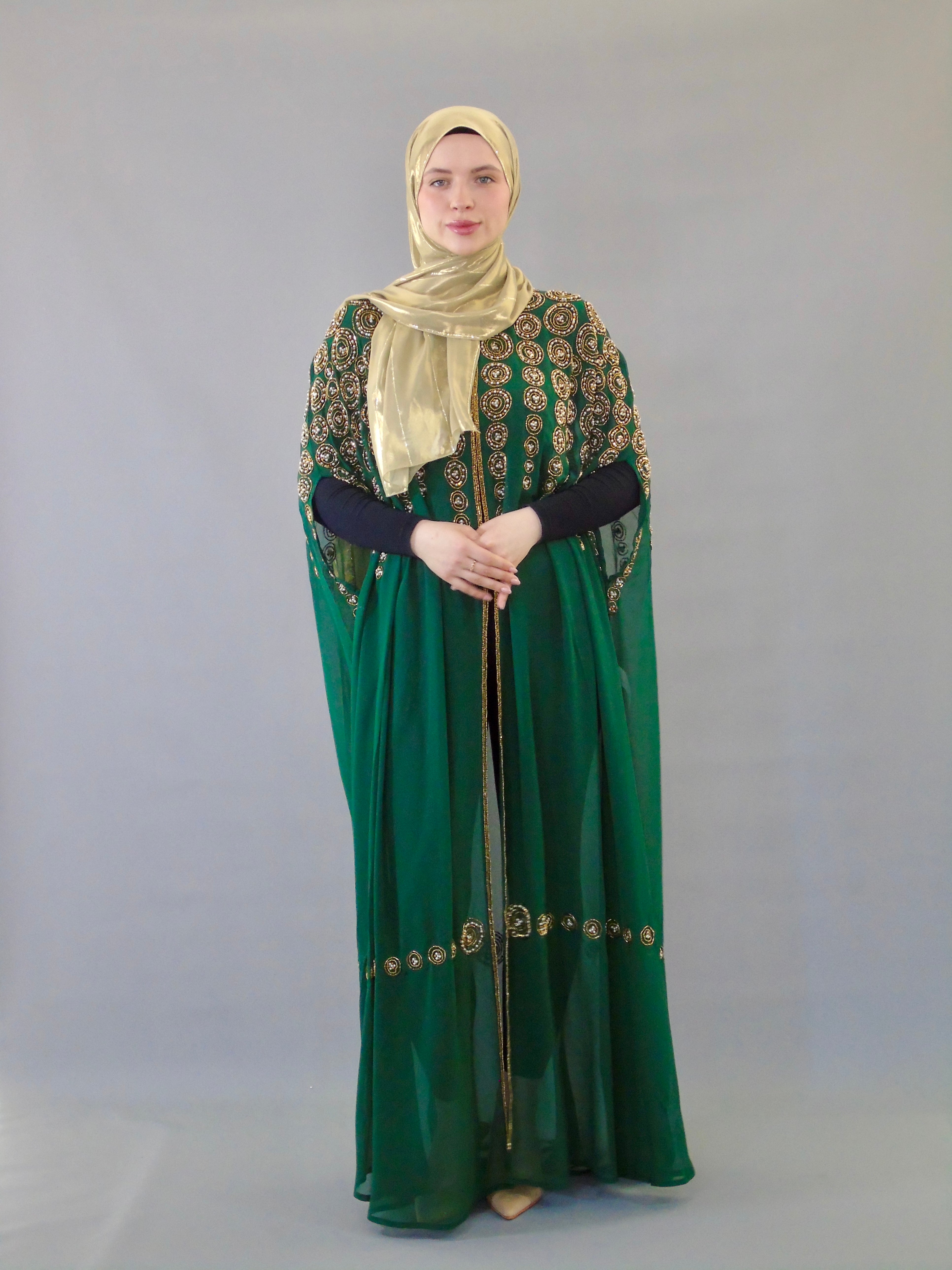 Khadra Cape Abaya – Azba London