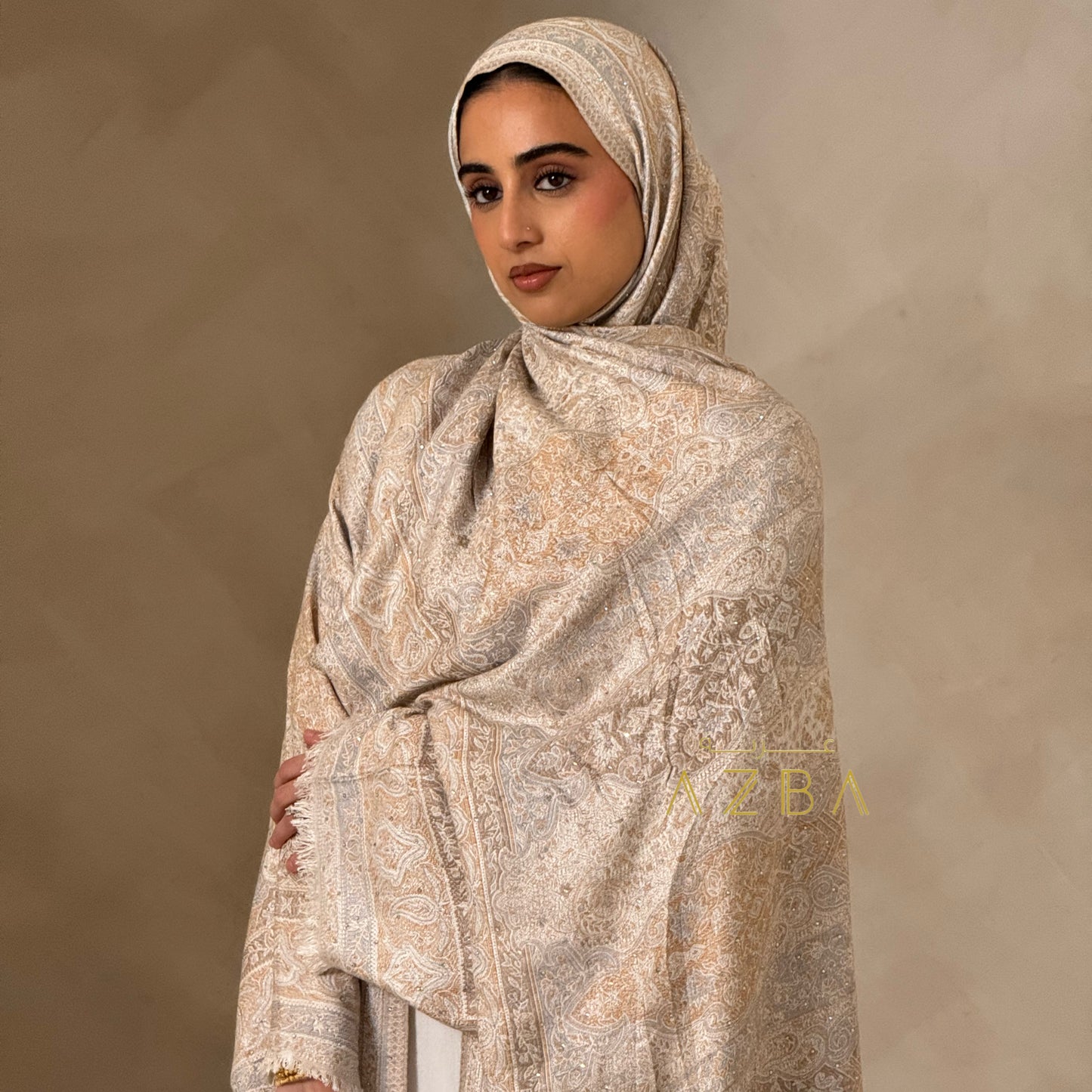 Trending Pashmina Abaya Set