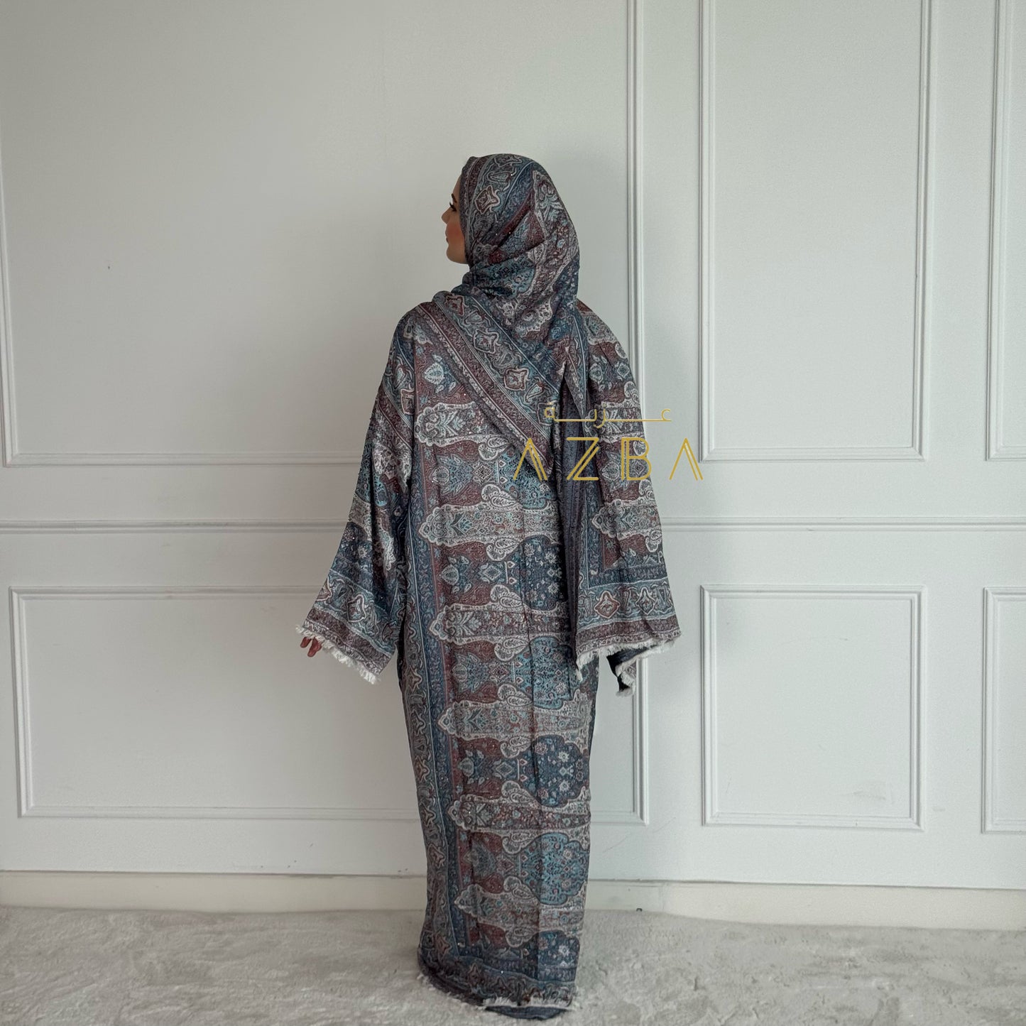 Pashmina Abaya Set