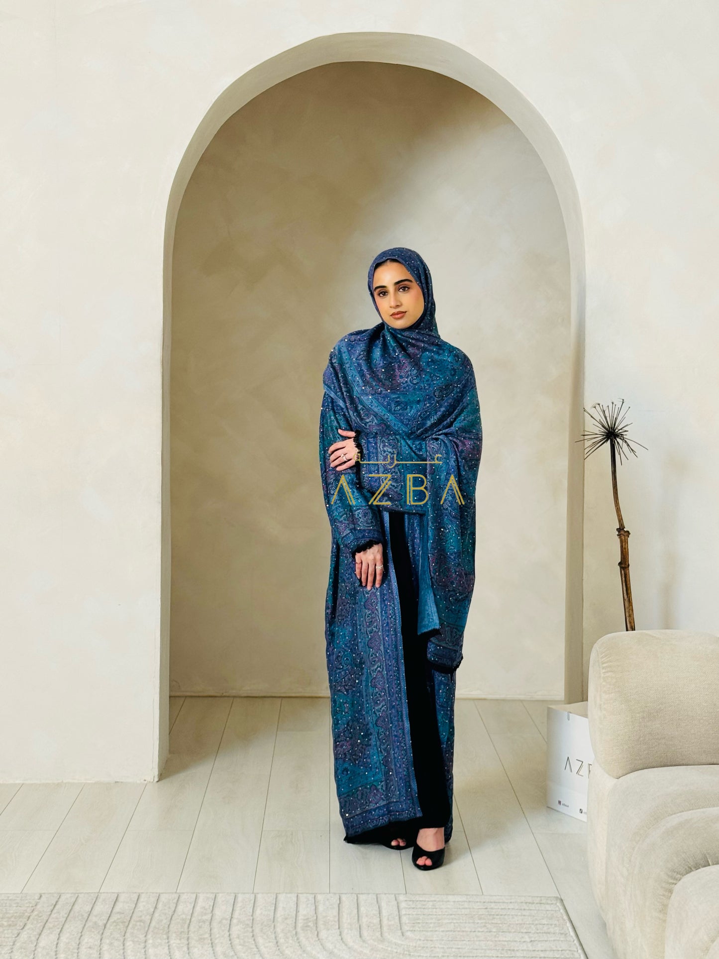 Pashmina Abaya Set
