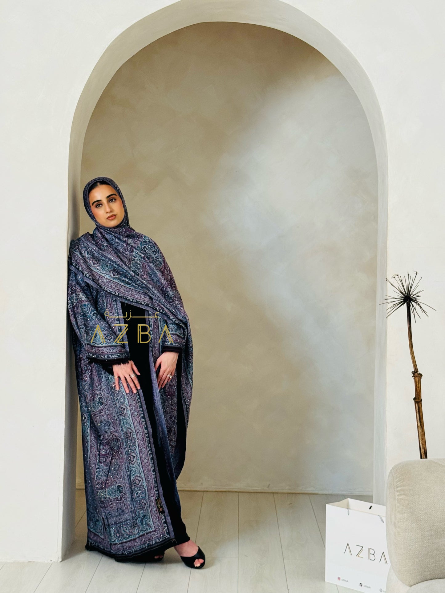 Pashmina Abaya Set