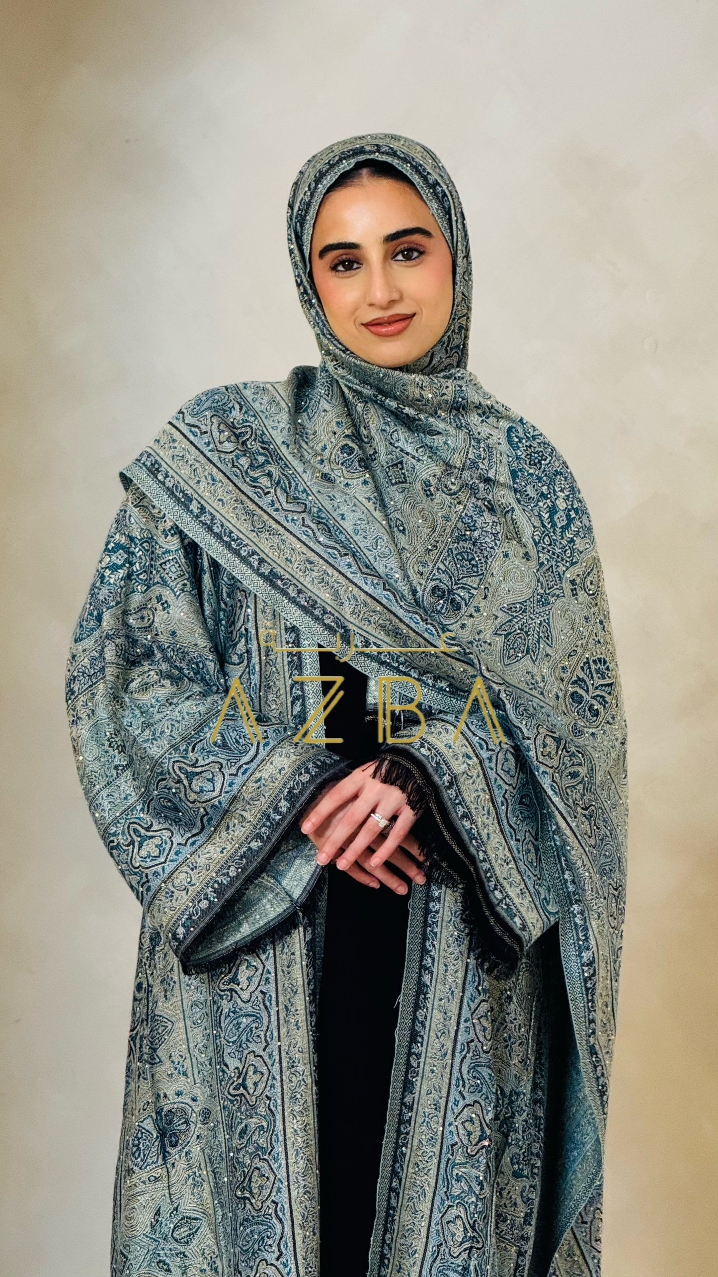 Pashmina Abaya Set