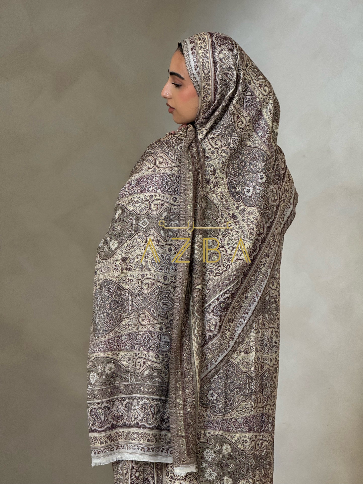 Pashmina Abaya Set