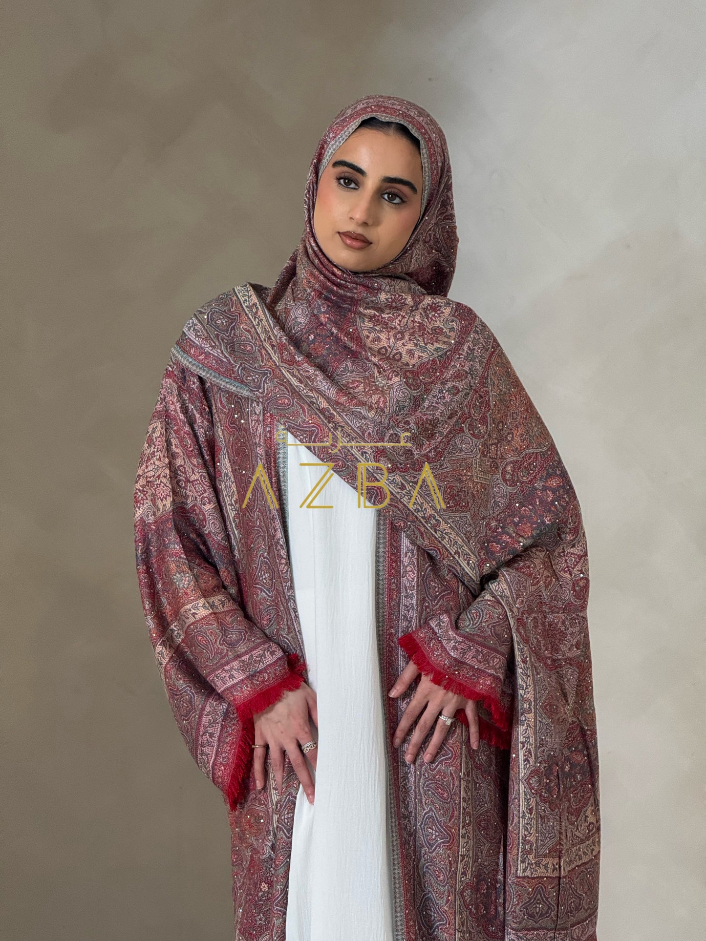Pashmina Abaya Set