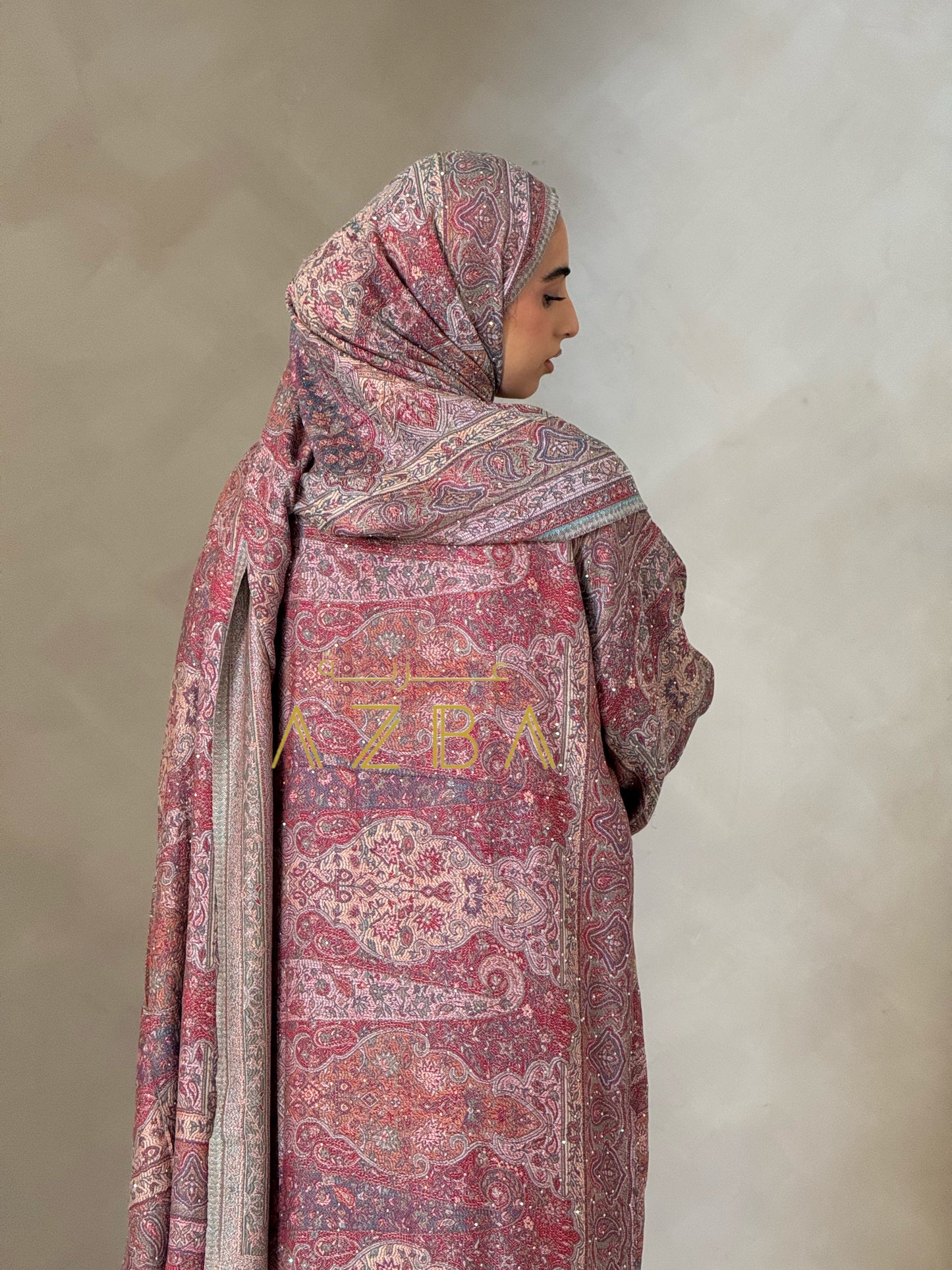 Pashmina Abaya Set